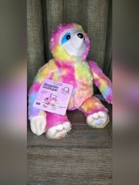 Rainbow Plush Huggable Massager Sloth - Multicolor